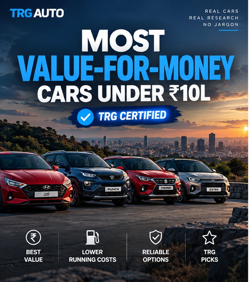 Most Value-for-Money Cars Under ₹10L guide
